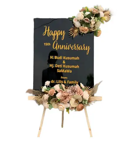 Papan Bunga Akrilik Silat Hilir