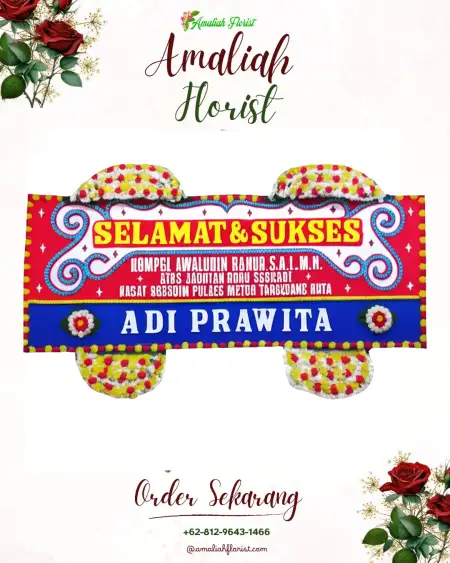 Papan Bunga Ucapan Selamat Silat Hilir